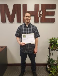 Anthony Calvo attained his LEED Green Associate credential